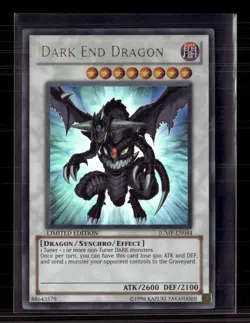 Yu-Gi-Oh! Dark End Dragon Shonen Jump Magazine Promos UR JUMP-EN044 Limited - Image 1