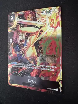 KOBY - One Piece TCG OP02-098 - PROMO FINALIST - 2023 Offline Regional - Image 2