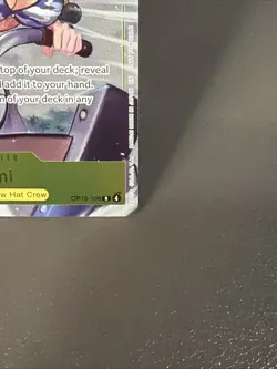 One Piece TCG ENGLISH Nami OP15-108 DASH PACK PROMO Adventure On Kami’s Island - Image 4