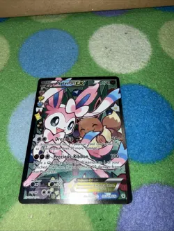 Pokemon TCG Sylveon EX RC32-32 Generations Ultra Rare Full Art Holo Card - Image 1