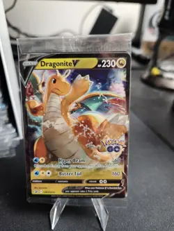 Pokemon GO Dragonite V & VSTAR SWSH236 Full-Art Holo Promo Cards NM/M (sealed) - Image 1