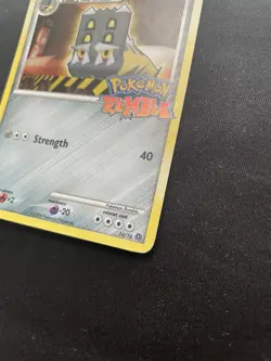 Pokemon Rumble Bastiodon Promo Card 14/16 Stage 2 Metal 120HP 40 Attack - Image 2