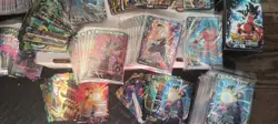 Dragon Ball Z Super TCG/CCG 1100 card lot all foils + 5 card guard binders - Image 4