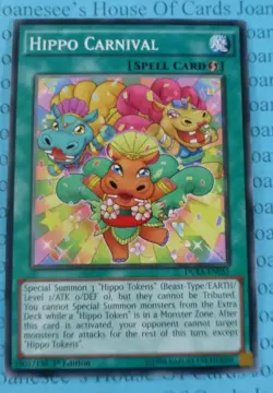 Hippo Carnival DUEA-EN055 Common Yu-Gi-Oh Card 1st Edition New - Image 1
