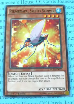 Performapal Skeeter Skimmer DUEA-EN005 Common Yu-Gi-Oh Card 1st Edition New - Image 1