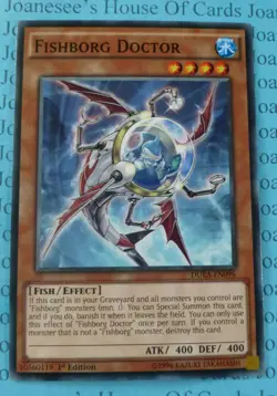 Fishborg Doctor DUEA-EN096 Common Yu-Gi-Oh Card 1st Edition New - Image 1