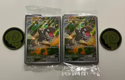 Pokemon TCG Tyrunt 070 Perfect Order Promo Card Sealed NM Condition AND Coin - Image 1