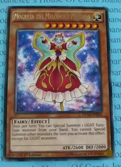 Mozarta the Melodious Maestra DUEA-EN016 Silver Rare Yu-Gi-Oh Card 1st Edition - Image 1