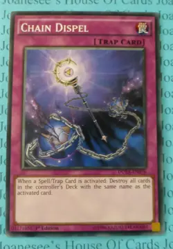 Chain Dispel DUEA-EN076 Common Yu-Gi-Oh Card 1st Edition New - Image 1