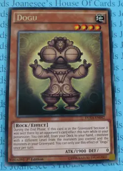 Dogu DUEA-EN042 Silver Rare Yu-Gi-Oh Card 1st Edition New - Image 1
