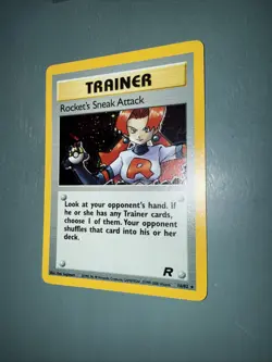 Rockets Sneak Attack Team Rocket HP 16/82 Holo Rare - Pokemon Card - Image 5