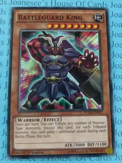 Battleguard King DUEA-EN017 Common Yu-Gi-Oh Card 1st Edition New - Image 1