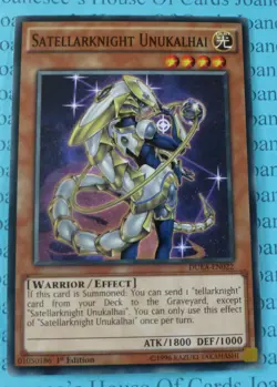 Satellarknight Unukalhai DUEA-EN022 Common Yu-Gi-Oh Card 1st Edition New - Image 1