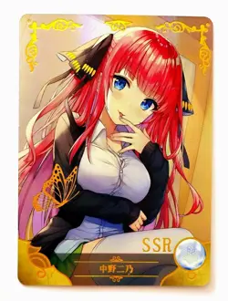 Goddess Story Waifu Card TCG | Nino Nakano - Quintessential Quintuplets | SSR - Image 2