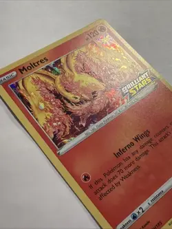 Moltres SWSH185 SWSH: Sword & Shield Promo Cards Holo Stamped - Image 4