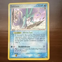 Pokemon TCG Suicune POP Series 2 Rare Holo 004/017 2006 Card - Image 1