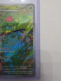 Pokemon TCG Ivysaur Holo Card 167/165 Japanese Nintendo 2023 - Image 3