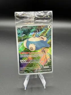 *Factory Sealed* Pokemon Scarlett Violet 151 SNORLAX 051 Promo Card MINT-NM - Image 1