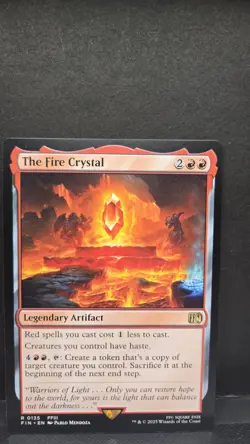 The Fire Crystal R 135 Regular FINAL FANTASY MTG Card NM - Image 1