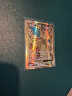 2016 Dragonite EX 106/108 Full Art Golden Holo XY Evolutions Card NM - Image 1