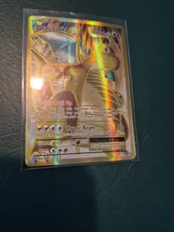 2016 Dragonite EX 106/108 Full Art Golden Holo XY Evolutions Card NM - Image 2
