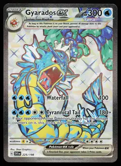 Gyarados ex 225/198 Ultra Rare Scarlet & Violet Base Set Pokemon Card - Image 1