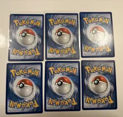 Pokemon TCG Ponyta & Rapidash 6 Card Lot - 3 Reverse Holos - LP - Image 2