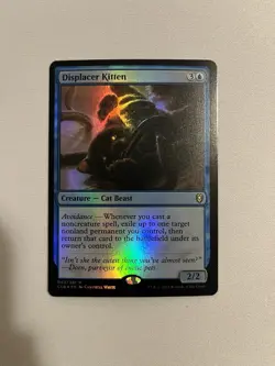 Displacer Kitten CLB Foil Rare Creature Cat Beast Blue MINT!! - Image 1