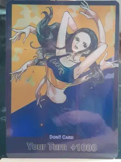 Carte one piece Nico Robin custom Don Card Lakers One piece Eng jeux de cartes - Image 1