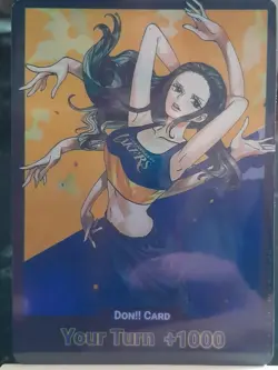 Carte one piece Nico Robin custom Don Card Lakers One piece Eng jeux de cartes - Image 3