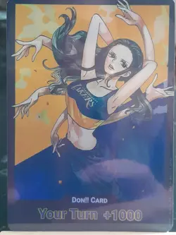Carte one piece Nico Robin custom Don Card Lakers One piece Eng jeux de cartes - Image 5