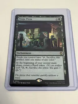 Ninja Pizza - 32 - MTG: Teenage Mutant Ninja Turtles - Rare - Regular - Image 1