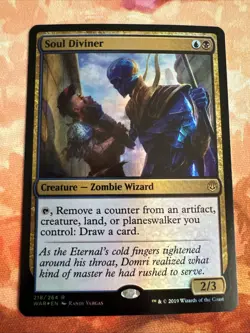 Soul Diviner 1x FOIL WAR MTG War of the Spark Rare MINT blue black - Image 1