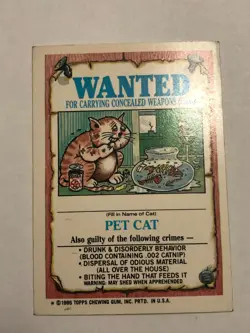 1986 Topps Garbage Pail Kids Sticker Meltin Elton 158a Near Mint - Image 2