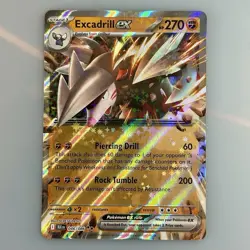 Excadrill ex 046/086 Black Bolt BLK English Pokemon Card NM - Image 1