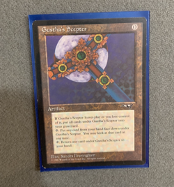 Magic: The Gathering MTG Gustha's Scepter - Alliances 1996 - Lightly Played/LP!! - Image 1