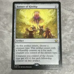MTG / Banner of Kinship / FDN / #127 / Regular / Rare / Pack Fresh - Image 1