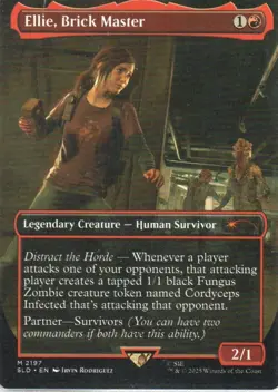 MTG: Secret Lair Drop Series: Ellie, Brick Master: Lightly Played Condition - Image 1