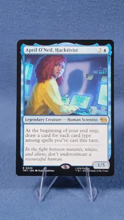 April O'Neil, Hacktivist Regular NM Mtg Teenage Mutant Ninja Turtles 🔮 - Image 1