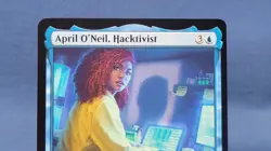 April O'Neil, Hacktivist Regular NM Mtg Teenage Mutant Ninja Turtles 🔮 - Image 2