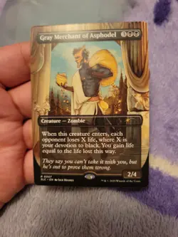 gray merchant of asphodel Non-foil - Image 1