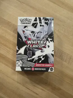 Pokemon TCG White Flare Scarlet and Violet Booster Bundle Factory Sealed - Image 1