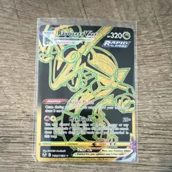 Pokemon Rayquaza VMAX Secret Rare Full Art Holo TG29/TG30 Swsh12 Trainer Gallery - Image 1