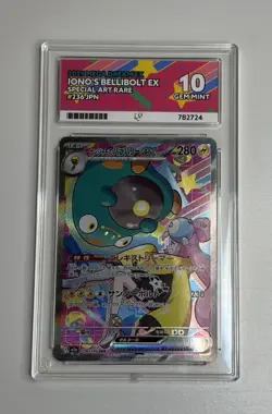 Iono's Bellibolt Pokemon Japanese Mega Dream Special Art Rare 236/193 Ace 10 - Image 1