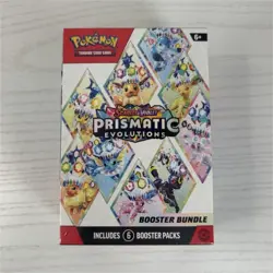 Pokemon Scarlet & Violet Prismatic Evolutions Booster Bundle Box - Image 1