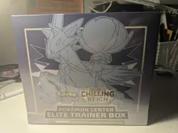 Pokemon TCG Chilling Reign Pokemon Center ETB ERROR Ice rider W/ Galarian Birds - Image 3