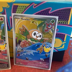 Pokemon First Partner Illustration Collection | Gen 7 Starters | Set Of 3 NM - Image 4