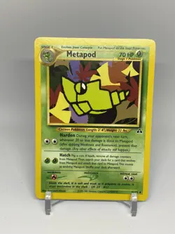 Pokemon TCG Metapod Neo Discovery 42/75 Regular Unlimited Uncommon - Image 1