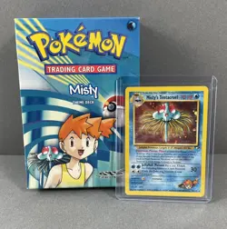 Pokemon TCG Misty Theme Deck 2000 Wizards Of The Coast - Box & Holo Rare! - Image 1