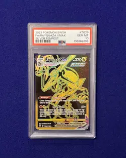 PSA 10 Rayquaza VMAX #TG29 SWSH Silver Tempest 2022 Pokemon GEM MINT - Image 1
